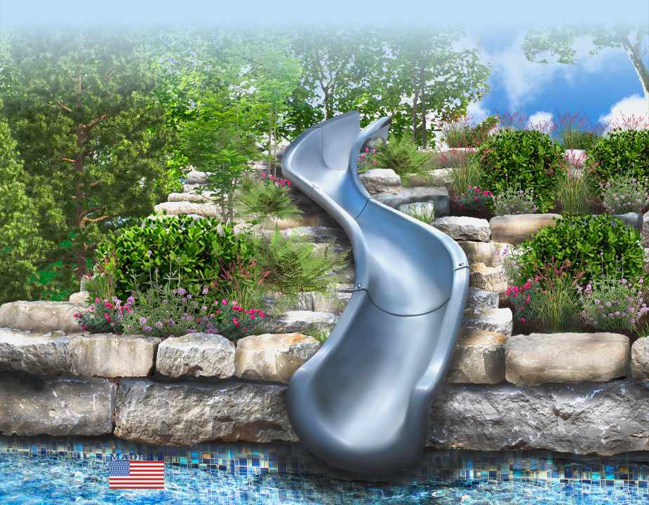 Swimming Pool Slides  Global Pool Products